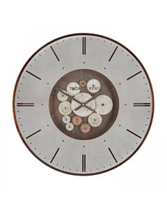 Thomas Kent Clocksmith Cog Bronze Large Wall Clock